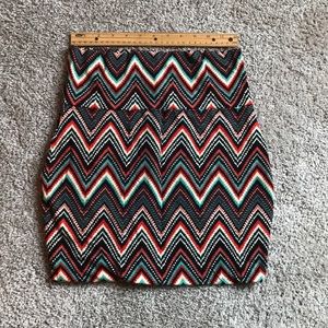 MINI SKIRT PRINT